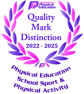 Quality Mark Logo - Distinction - Physical Education School Sport Physical Activity - 2022.2025